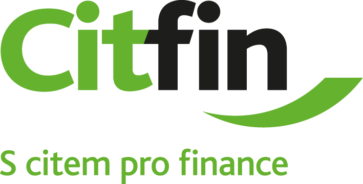 Citfin logo se sloganem
